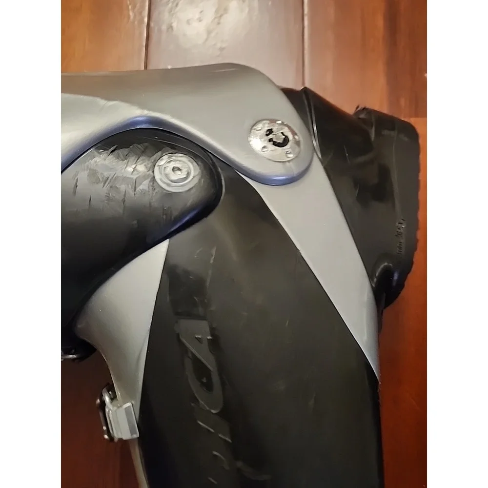 Nordica GranSport 10 Ski Boots Silver Black 80 Flex Index Comfort Fit 315mm